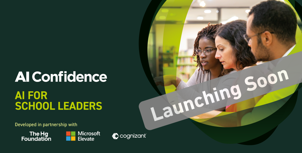 AI Confidence - AI for School Leaders. Launching soon